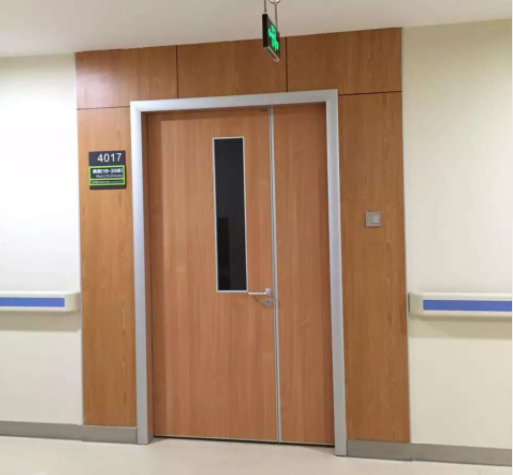 欧美式医院门病房门防辐射门清净门抗菌门铝木生态门